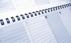 Tischkalender - Symbolbild fuer Terminplan